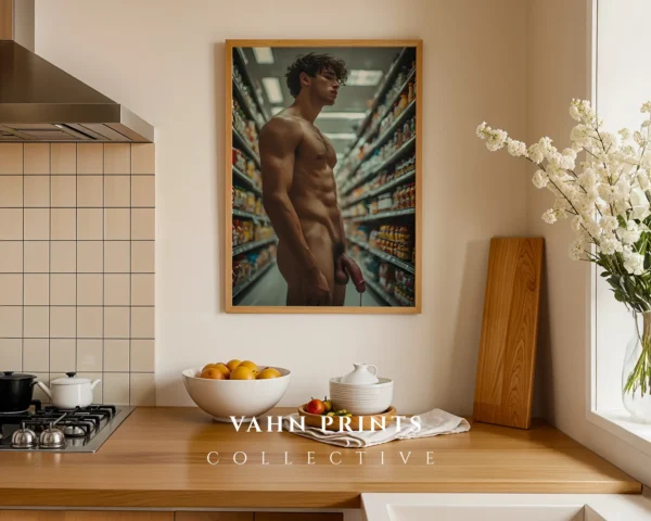 P764c_m1 Handsome Man Stylish Wall Art