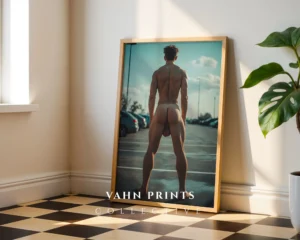 P766c_m1 Modern Masculine Body Photography Print