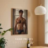 Hot Guy Art Portrait Wall Decor