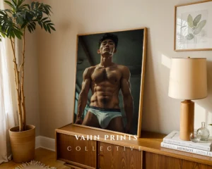 P771c_m1 Hot Male Model Wall Art Printable