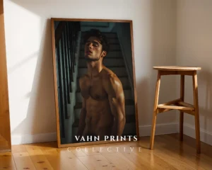 P774c_m1 Modern Masculine Photo Wall Art