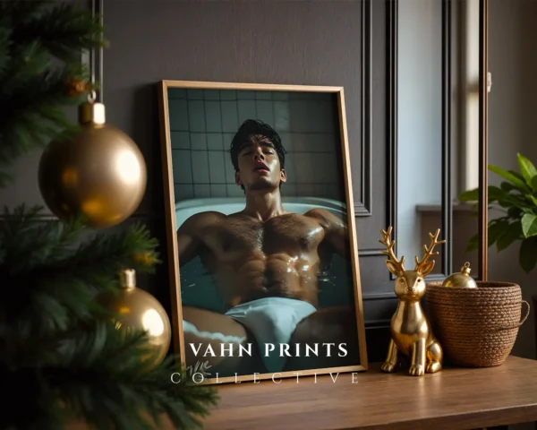 P787c_m1 Hot Male Art Portrait Printable