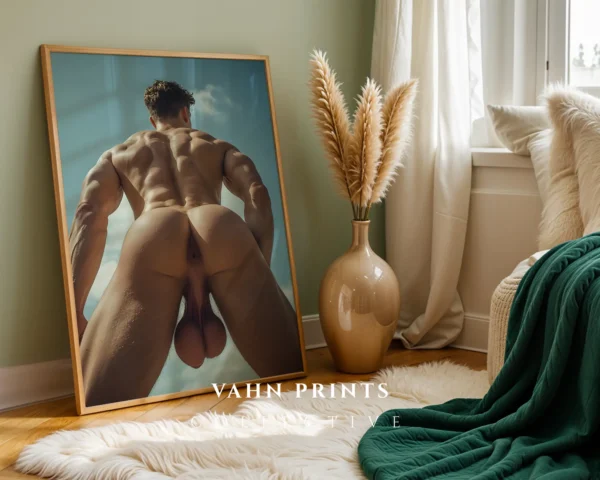 Masculine Modern Wall Art Portrait