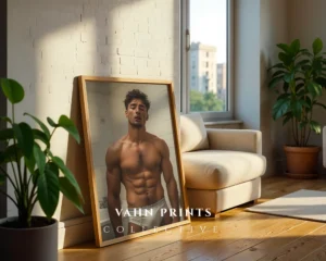 Handsome Man Photography Modern Decor