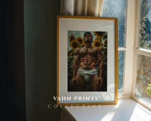 Attractive Man Body Art Photography