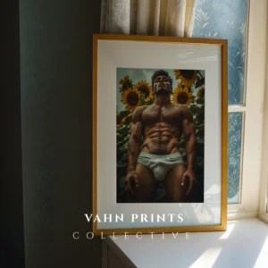 Attractive Man Body Art Photography