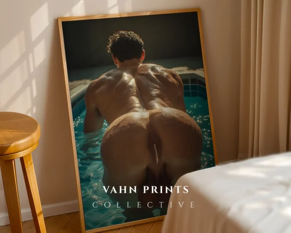 Modern Masculine Photography Art Print