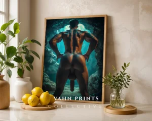 Handsome Man Photography Wall Decor