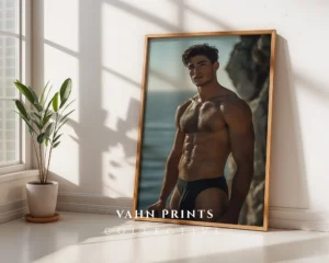 Handsome Male Photography Printable