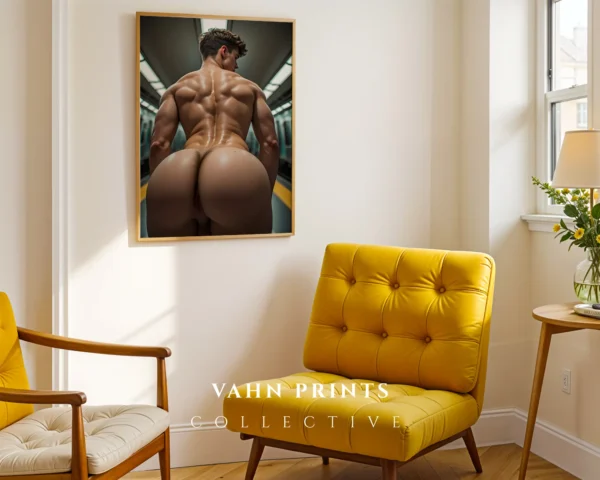 Handsome Guy Portrait Photo Wall Art