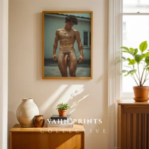 Modern Attractive Male Photo Print