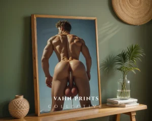 Attractive Guy Photography Digital Print