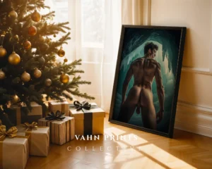 Clean Male Portrait Photo Decor