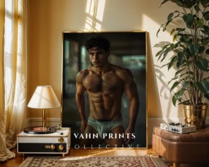 Modern Male Body Photo Wall Art