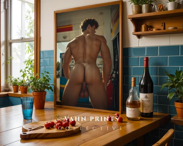 Attractive Guy Portrait Photo Wall Art