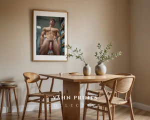 Attractive Man Photo Art Printable