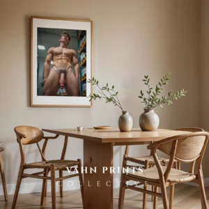 Attractive Man Photo Art Printable
