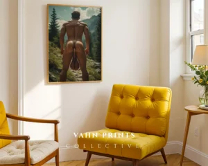 P854c_m1 Hot Male Portrait Photography Decor