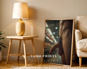Clean Male Photography Wall Poster