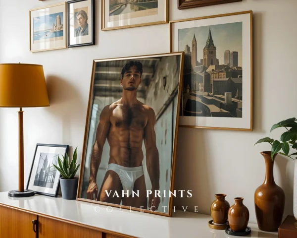 Attractive Male Photography Wall Art