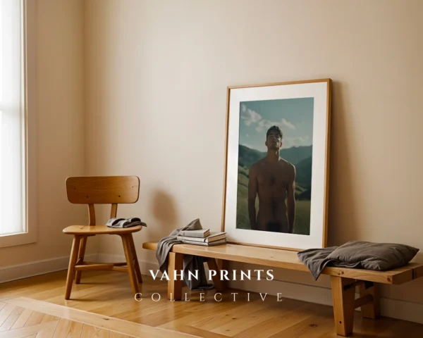 Clean Male Photo Wall Art Printable