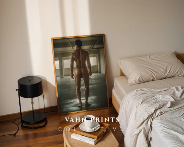 Attractive Man Portrait Photo Wall Art