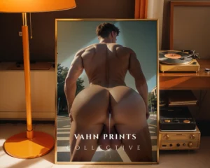 Hot Guy Photo Art Printable Poster