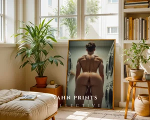 Clean Modern Male Photo Poster