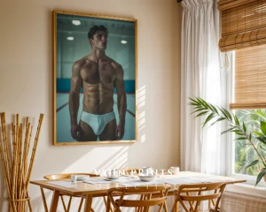 P893c_m1 Gay Couple Male Photography Wall Decor