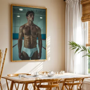 Gay Couple Male Photography Wall Decor