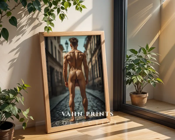 Stylish Gay Man Photo Wall Art