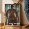 Modern Gay Male Portrait Wall Decor