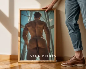 P899c_m1 Modern Gay Male Portrait Wall Decor