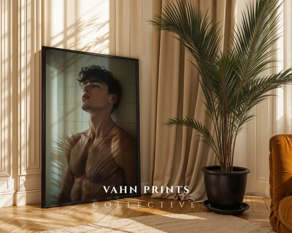 Gay Art Male Photo Wall Poster