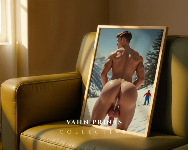 Modern Gay Male Photo Art Printable