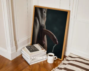 P914c_m1 Gay Aesthetic Male Portrait Wall Art