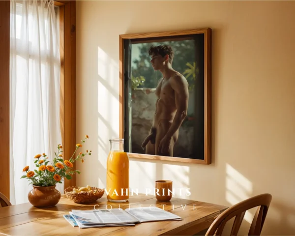 Clean Gay Male Portrait Wall Art