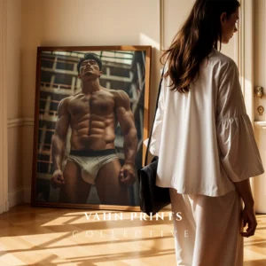 Gay Male Body Art Photography Wall Decor