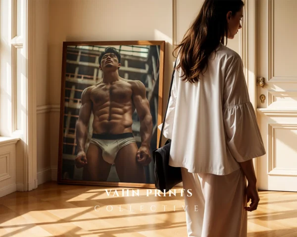 Gay Male Body Art Photography Wall Decor