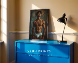 P937c_m1 Modern Gay Male Art Photo Printable