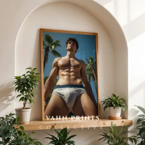 Gay Pride Male Photo Wall Art