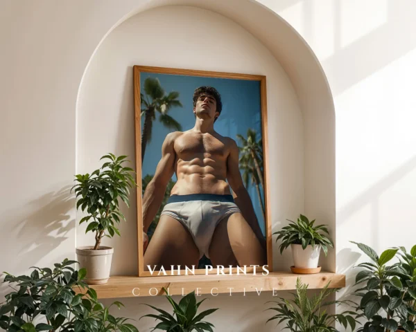 Gay Pride Male Photo Wall Art