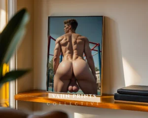 Elegant Gay Male Photo Wall Poster