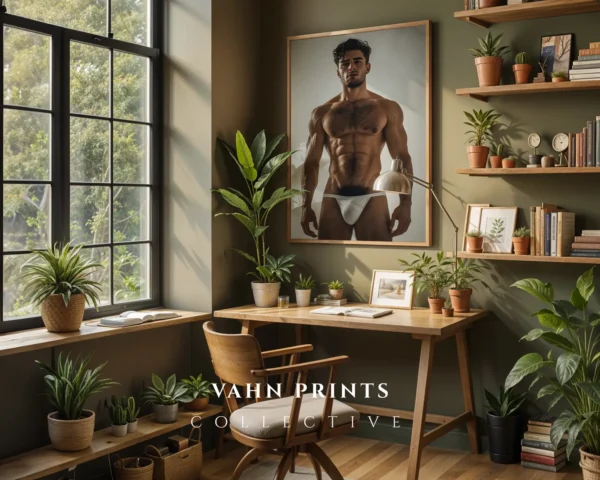 Stylish Gay Male Photography Printable