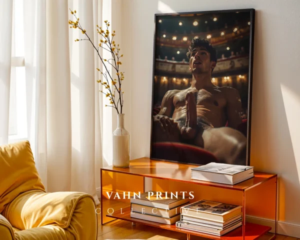 Clean Gay Male Portrait Photography Decor