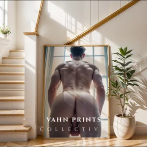 Elegant Gay Male Photo Art Printable