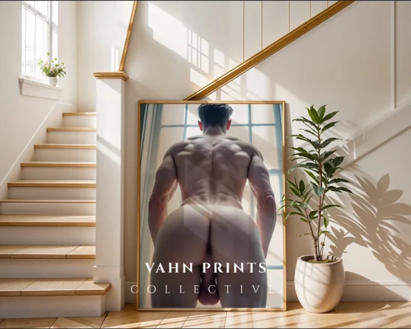 Elegant Gay Male Photo Art Printable