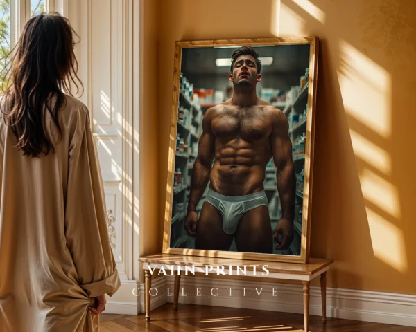 Gay Aesthetic Portrait Photo Wall Art