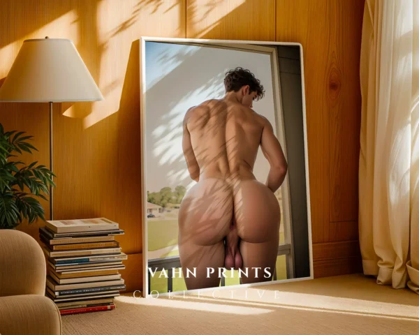 Modern Gay Man Photo Art Print