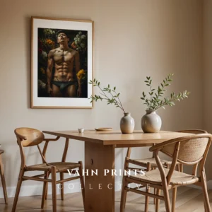 Gay Hot Guy Photography Wall Art